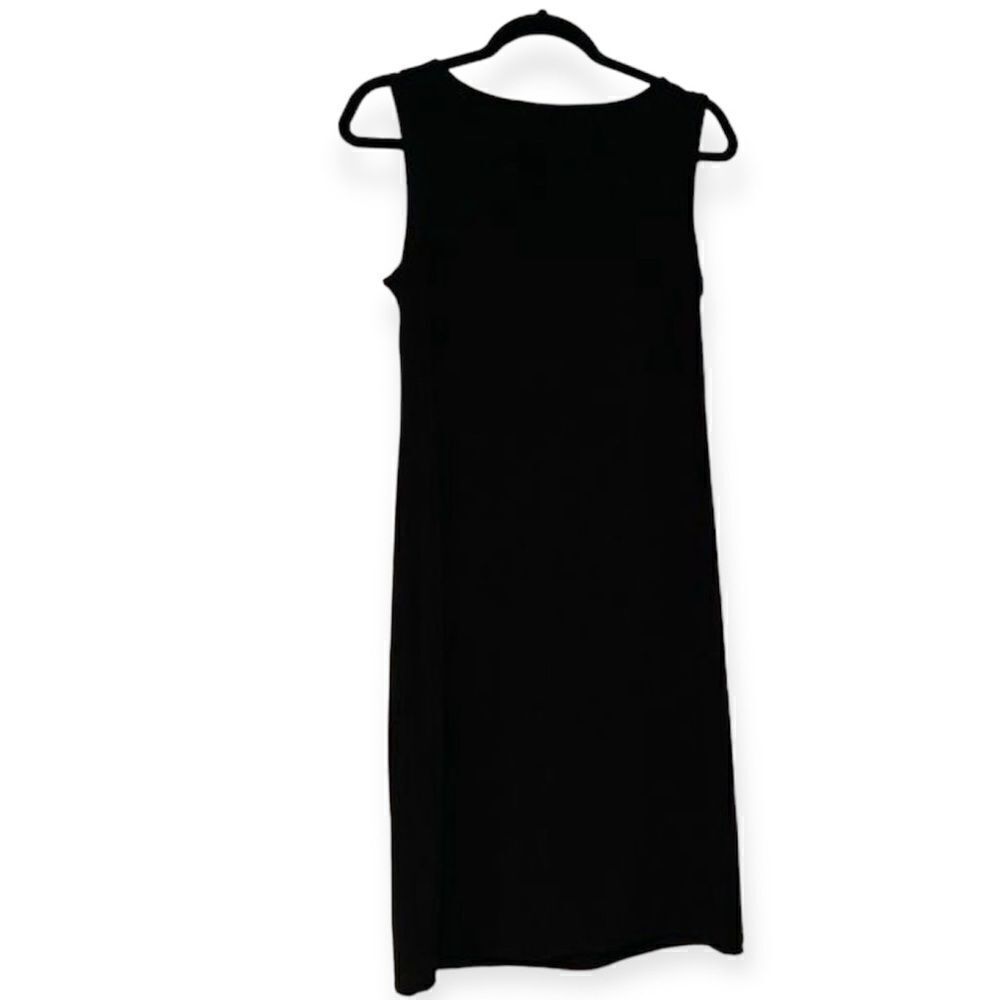 Chico’s Black Side Twist Neck Dress Size 0 (4/6,small) - Picture 6 of 7